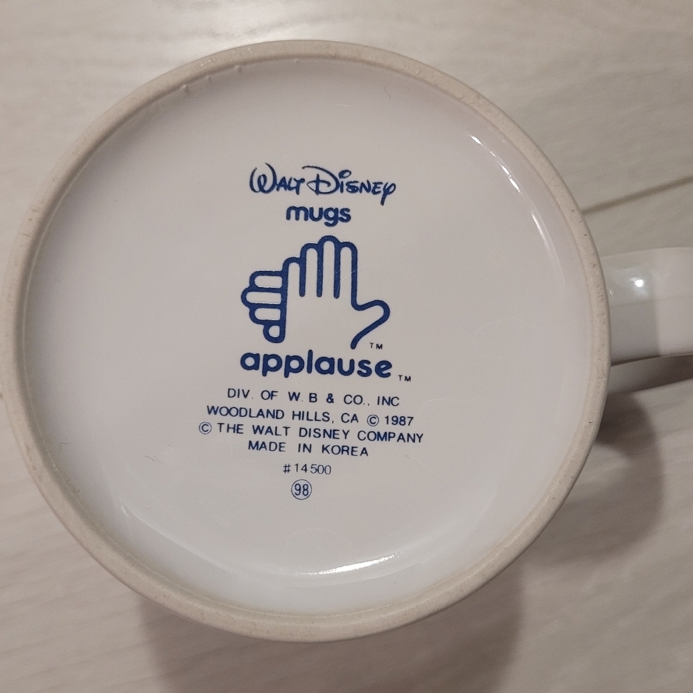 Vintage Walt Disney Snow White & the Seven Dwarfs Mug Cup 1987 50th Anniversary - Picture 4 of 5